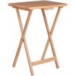 Winsome Alex Transitional Solid Wood Snack Table in Natural (Set of 2)