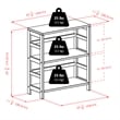 Winsome Torino 2 Shelf Solid Wood Basket Bookcase in Espresso and Black