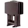 Winsome Dylan 5-Piece Oversized Solid Wood Snack Table Set in Espresso