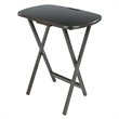 Winsome Lucca 5-Piece Transitional Solid Wood Snack Table Set in Oyster Gray