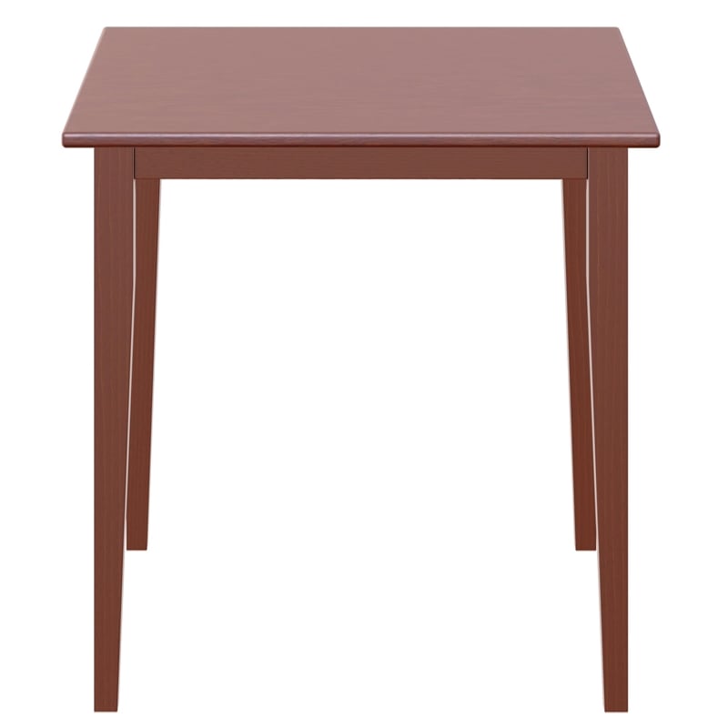 Winsome Groveland 3-Piece Square Casual Solid Wood Dining Set in Antique Walnut