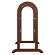 Winsome Eleanor Quilt Solid Wood Blanket Rack Closet Organizer in Antique Walnut