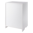 Winsome Nova 1-Drawer Contemporary Wood Storage Cabinet in White