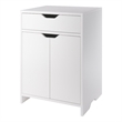 Winsome Nova 1-Drawer Contemporary Wood Storage Cabinet in White