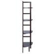 Winsome Aiden Corner Transitional Solid Wood Baker's Rack in Coffee