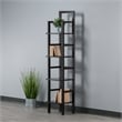 Winsome Aiden Narrow Transitional Solid Wood Baker's Rack in Coffee