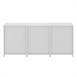 Winsome Nova 3-Piece Contemporary Wood Storage Cabinet Set in White