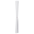 Winsome Raya Transitional Solid Wood Luggage Rack with Shelf in White Finish