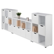 Winsome Julian 3pc Storage Cabinet Set in White Finish
