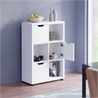 Winsome Julian 3x2 Storage Cabinet in White Finish