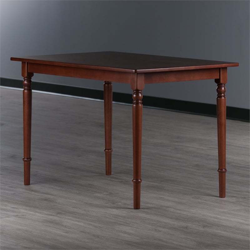 Winsome Ravenna Rectangle Dining Table Walnut Finish