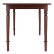 Winsome Ravenna Rectangle Dining Table Walnut Finish