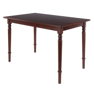 Winsome Ravenna Rectangle Dining Table Walnut Finish