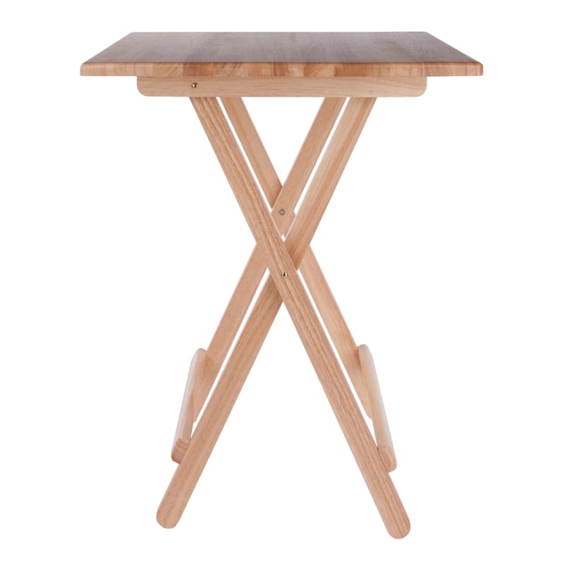 Winsome Delayne Folding Table in Natural Finish