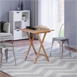 Winsome Delayne Folding Table in Natural Finish