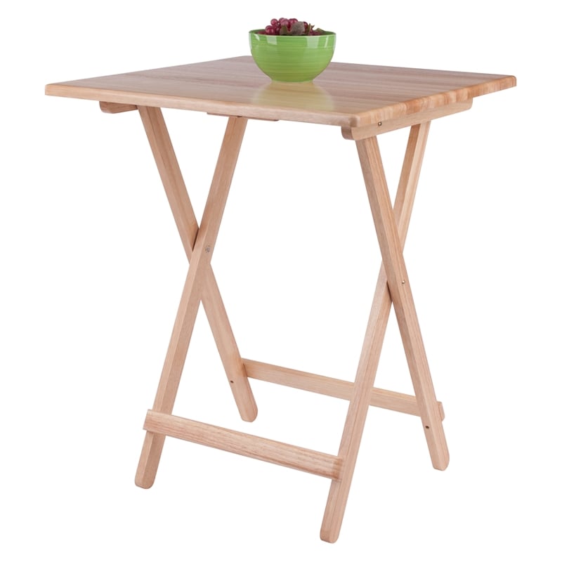 Winsome Delayne Folding Table in Natural Finish