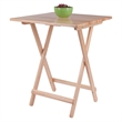 Winsome Delayne Folding Table in Natural Finish