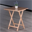 Winsome Delayne Folding Table in Natural Finish
