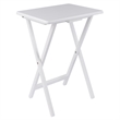Winsome Alex 2-Pc Snack Table Set in White Finish