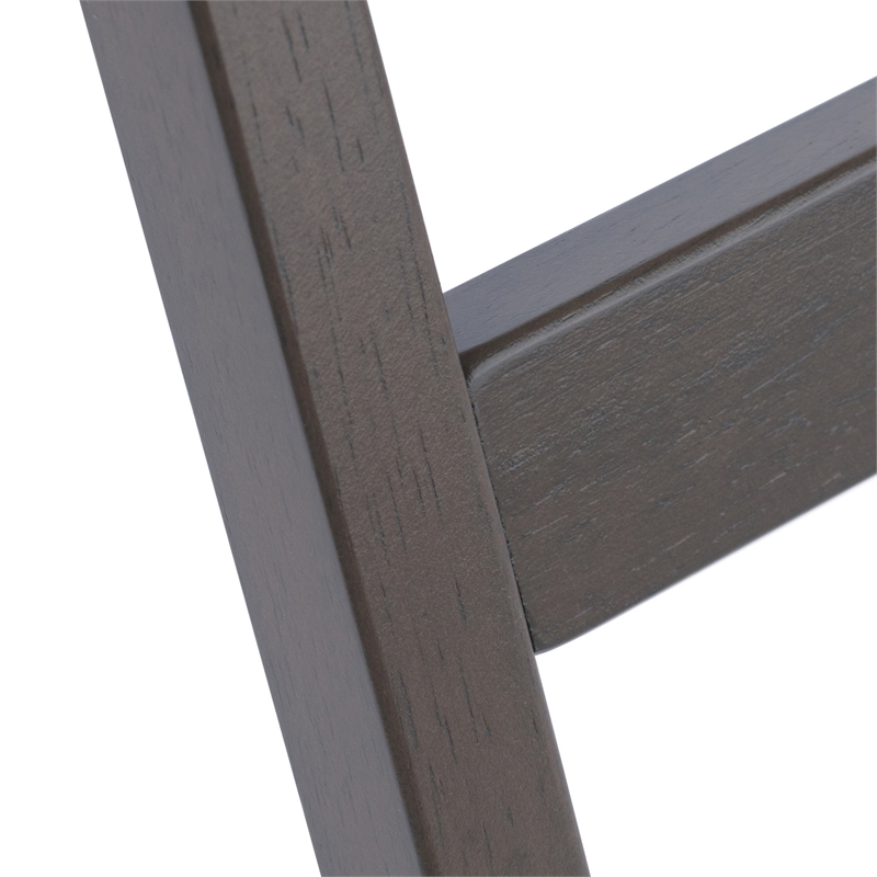 Winsome Alex 2-Pc Snack Table Set in Oyster Gray Finish