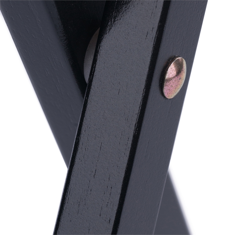 Winsome Alex 2-Pc Snack Table Set in Black Finish