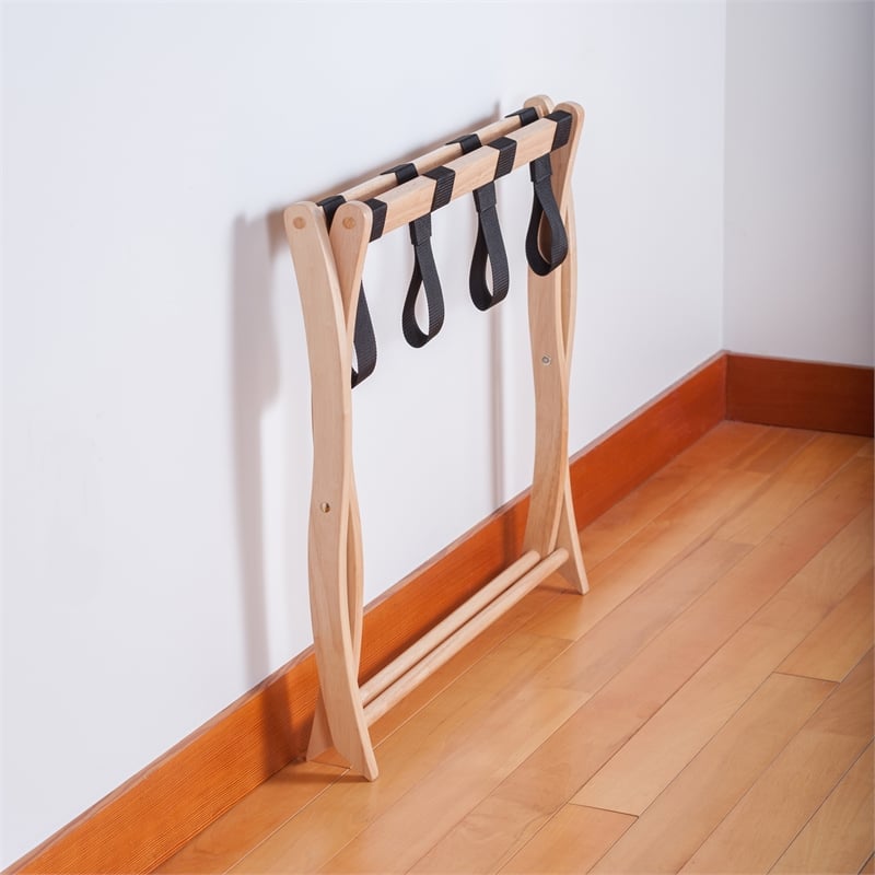 Winsome Scarlett Luggage Rack in Natural Finish
