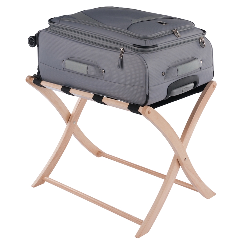 Winsome Scarlett Luggage Rack in Natural Finish
