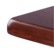 Winsome Alex 2-Pc Snack Table Set in Walnut Finish
