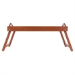 Alani Breakfast Tray Teak Finish
