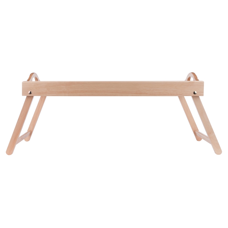 Alani Breakfast Tray Natural and White Finish