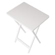Alex 5Pc Snack Table Set White Finish