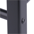 Element 2-Pc Dining Stool Set Black Finish