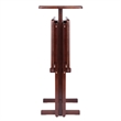 Riley 3-Pc Set Snack Table Walnut Finish