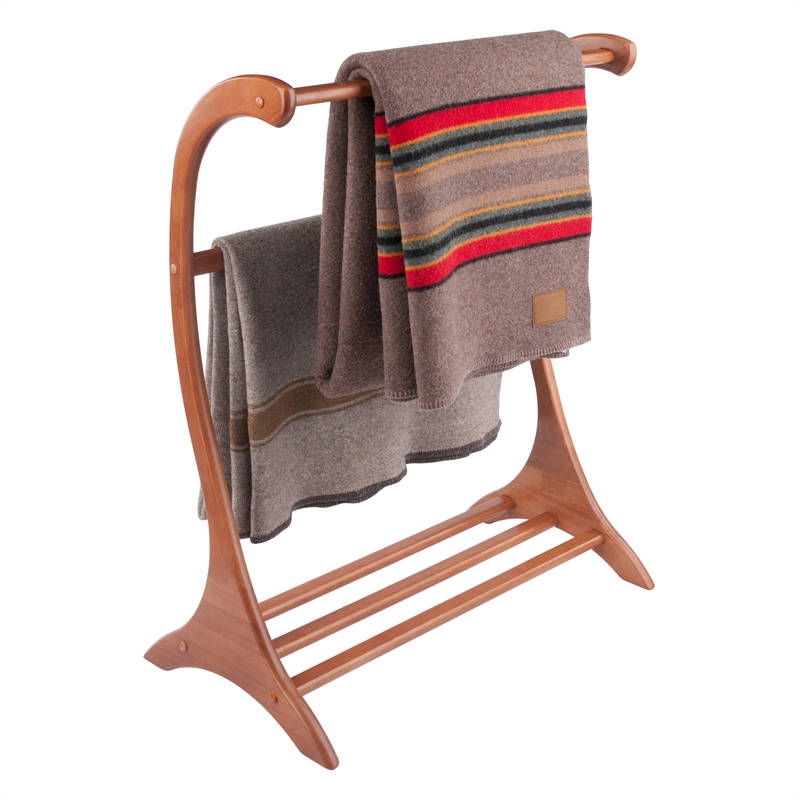 Winsome Bella Blanket Rackin Teak Finish