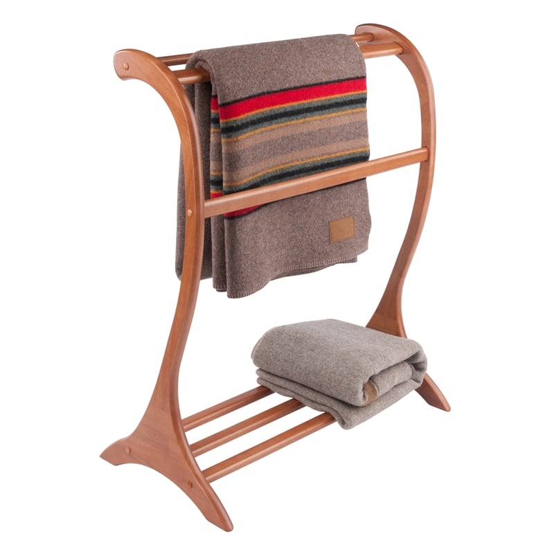 Winsome Bella Blanket Rackin Teak Finish