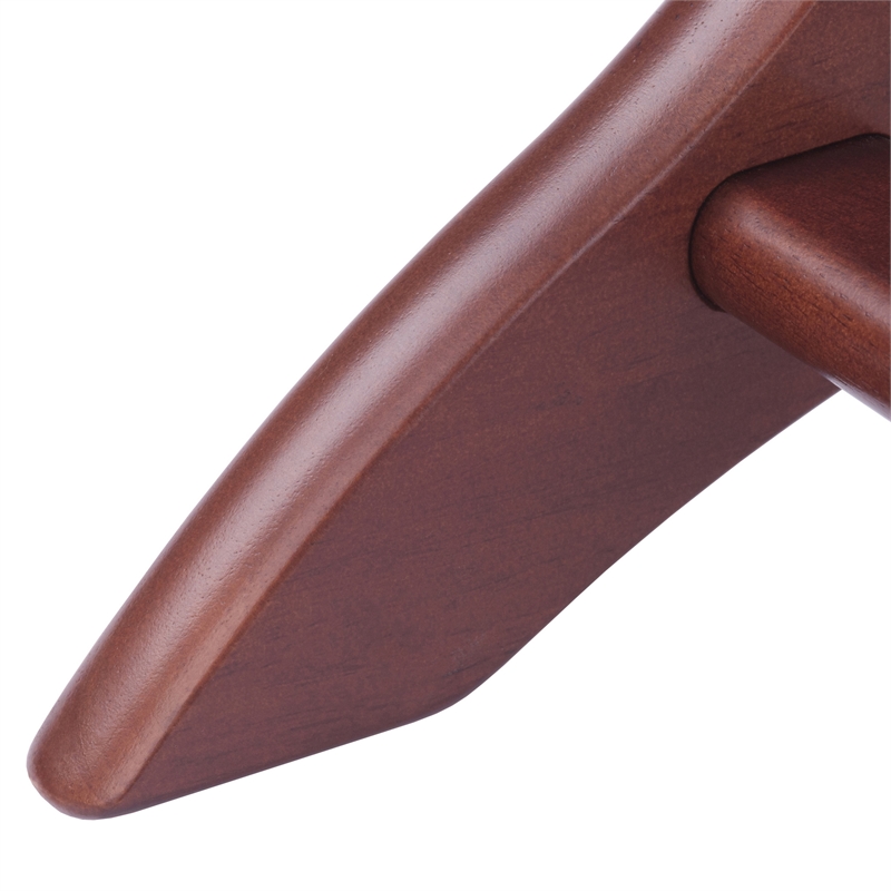 Winsome Bella Blanket Rack in Walnut Finish