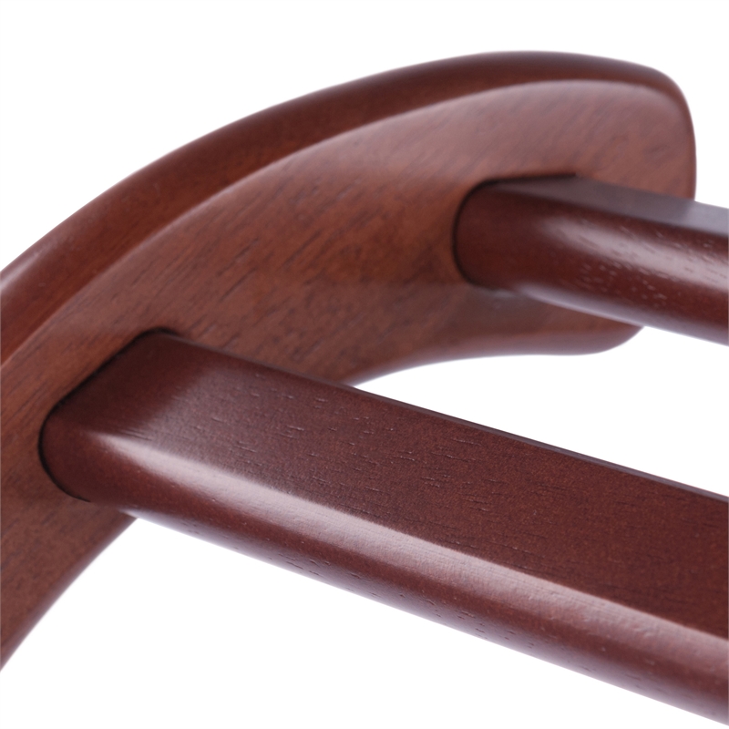 Winsome Bella Blanket Rack in Walnut Finish