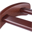 Winsome Bella Blanket Rack in Walnut Finish