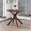 Winsome Lexa Dining Table with Splayed Legs in Walnut Finish