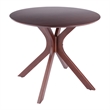 Winsome Lexa Dining Table with Splayed Legs in Walnut Finish