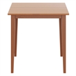Winsome Groveland Square Transitional Solid Wood Dining Table in Light Oak
