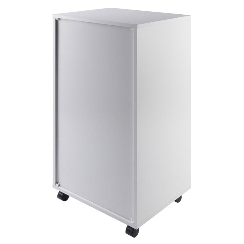 Winsome Halifax 7-Drawer Transitional Wood Storage Cabinet in White