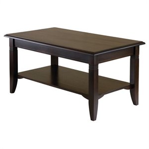 Coffee Table in Cappuccino Finish