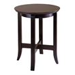 Winsome Toby Transitional Solid Wood End Table in Dark Espresso