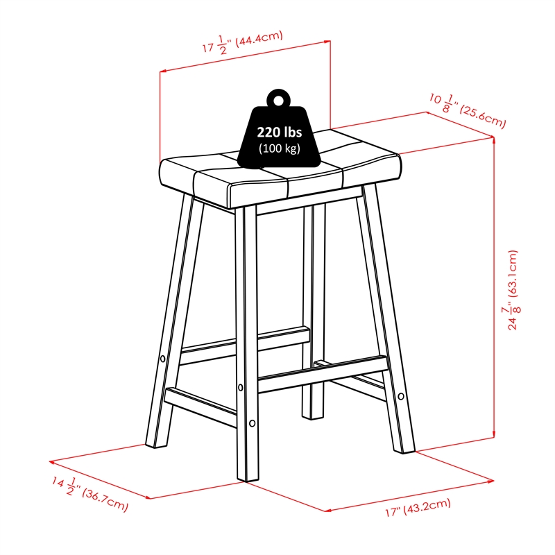 Winsome Lynnwood 3-Piece Drop Leaf Solid Wood Dining Set in Antique Walnut