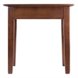 Winsome Rochester Solid Wood End Table with One Drawer in Antique Walnut
