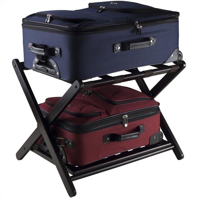 suitcase rack