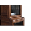 Crafters and Weavers Arts and Crafts Wood Barrister Bookcase in Solid Walnut