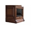Crafters and Weavers Arts and Crafts Wood Barrister Bookcase in Solid Walnut