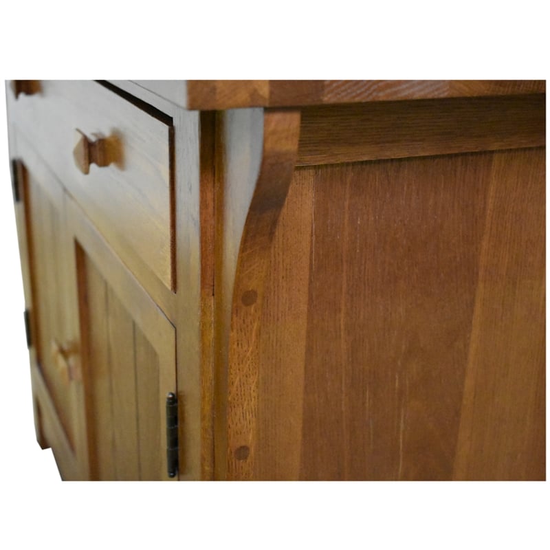 Crafters and Weavers Arts and Crafts Wood Cabinet in Michael's Cherry